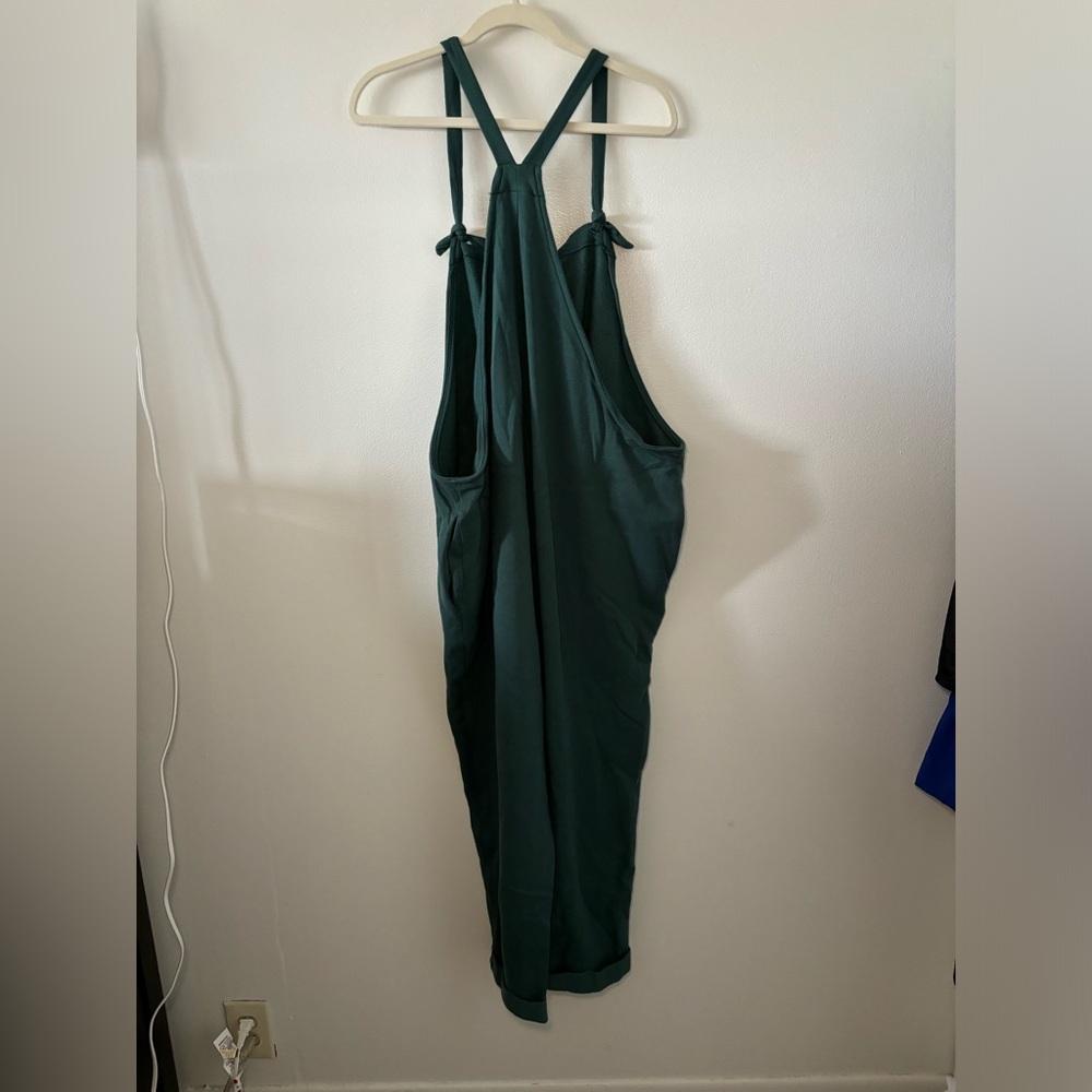 Old Navy Fleece Maternity Overalls - Picture 6 of 9